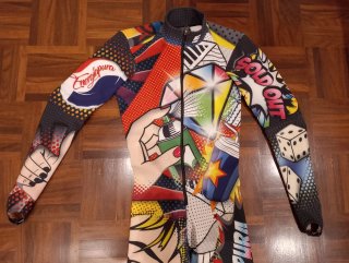 Tuta sci Energiapura pop art 14 anni