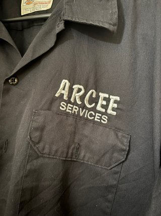 Camisa Dickies Negra Talla XXL