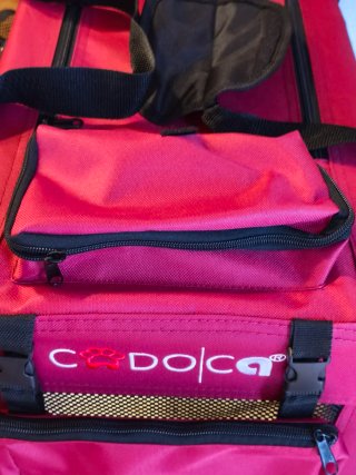 Transportín plegable para perros,  70x52x50cm.