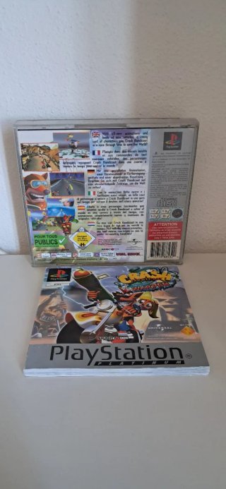 Crash Bandicoot 2 & Warped PS1 Platinum