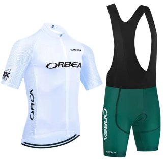 Equipación Ciclismo Orbea Verde y Blanca