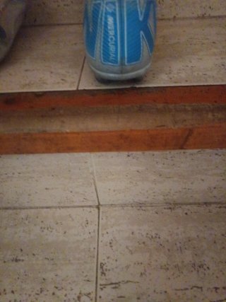 Zapatillas Nike Fútbol Usadas una semana.azul clar