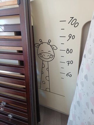 Cuna de bebé de madera