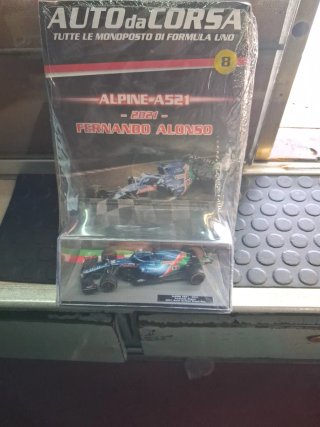 Auto da Corsa Alpine A521 - Fernando Alonso