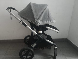 Bugaboo Fox Silla de Paseo Negra y Gris