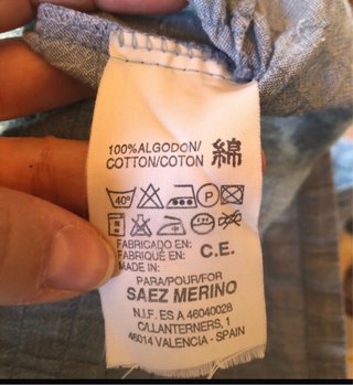 Camisa Lois Mujer  azul Texturizada