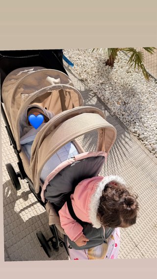 Carrito de bebé gemelar o doble