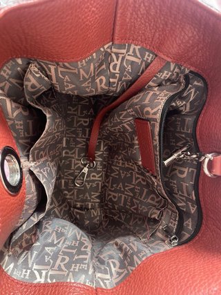 Bolso bandolera Lamarthe terracota.