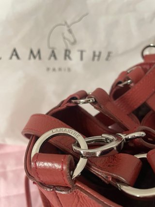 Bolso bandolera Lamarthe terracota.