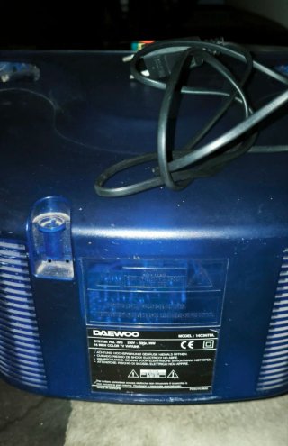 Televisor Daewoo Azul