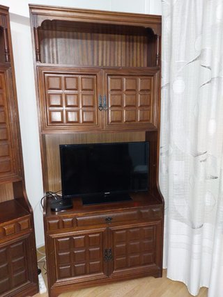 Mueble de salón modular madera