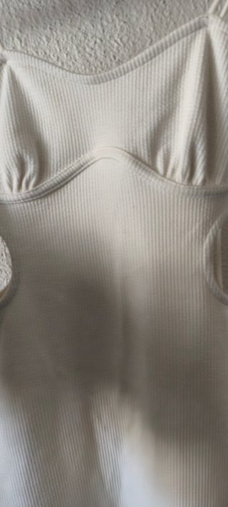 Vestido Zara Blanco Talla XS