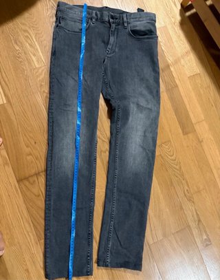 Pantalones Jeans Calvin Klein Hombre Gris Stretch.