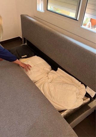 Sofá Cama Ikea Gris