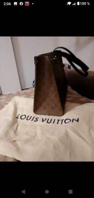 Bolso Louis Vuitton Marrón y Rojo Nuevo