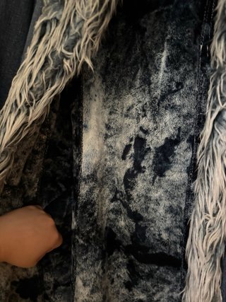 Abrigo vaquero vintage Y2K/90s mujer