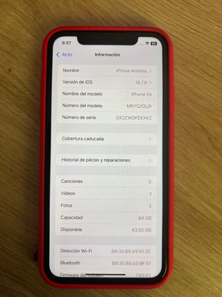 iPhone Xr 64 GB con garantía