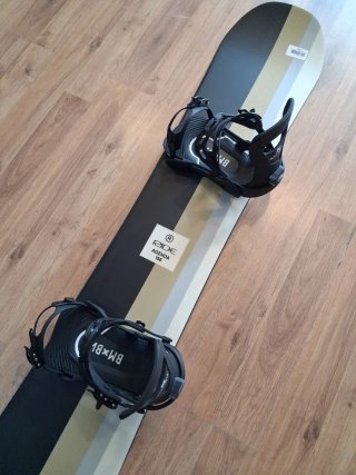 Tabla Snowboard 158 ride con Fijaciones