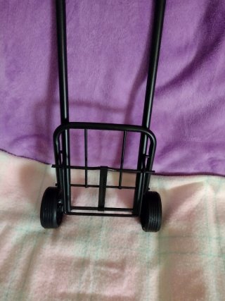Carrito para maleta infantil negro