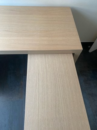 Escritorio Ikea Haya con Tabla Extraíble