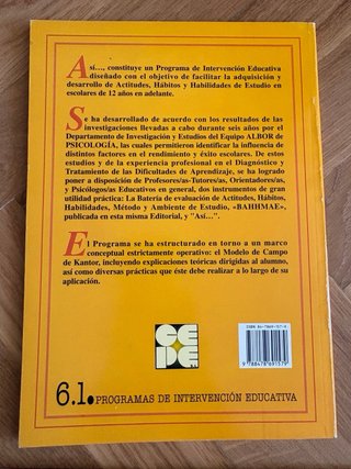 Programa Técnicas de Estudio 'ASÍ...' CEPE