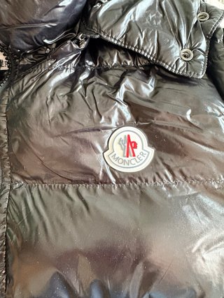 Chaqueta Moncler Negra Talla S