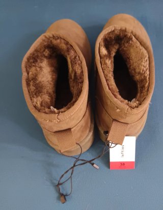 Botas de Invierno Mujer Talla 38 Marrones