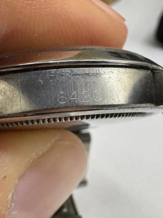 Rolex Precision Ref. 6420 Lady 31mm Nero Oro