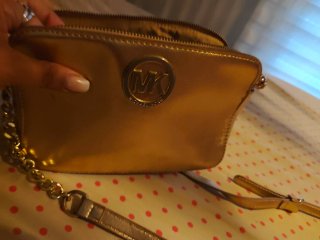Bolso Michael Kors Dorado
