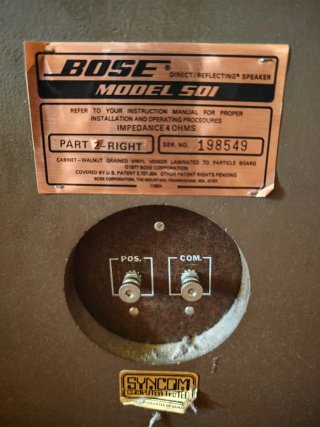 Altavoces Bose 501