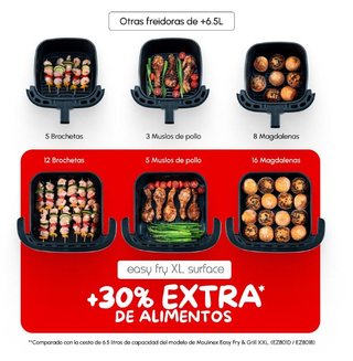 Freidora de aire MOULINEX Easy Fry XL