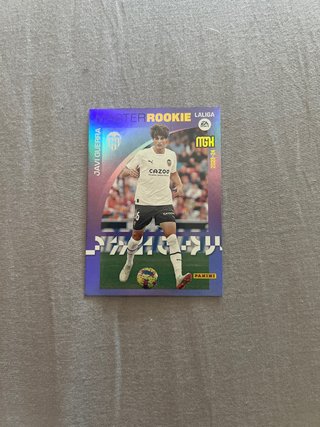 Carta Javi Guerra Master Rookie LaLiga Panini