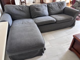 Sofá Ikea Ektorp + funda extra