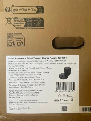 Robot Aspirador Eureka N6 Plus Black