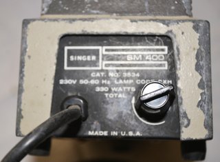 Proyector Singer SM 400 Diapositivas y Películas