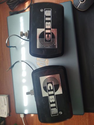 Faros Antiniebla Cibie Negro Amarillo 35