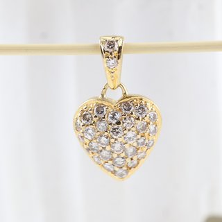 Colgante Corazón Oro 18K Diamantes 0.47ct