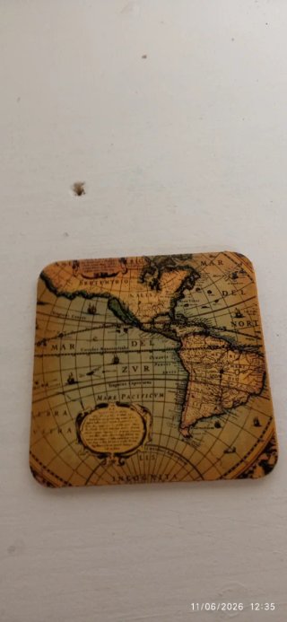 Posavasos mapas antiguos