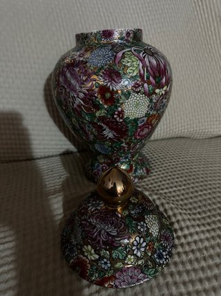Jarrón porcelana china floral Legend Porcelain