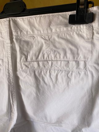 Pantalón corto Benetton blanco
