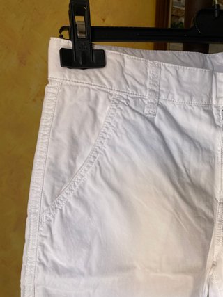Pantalón corto Benetton blanco