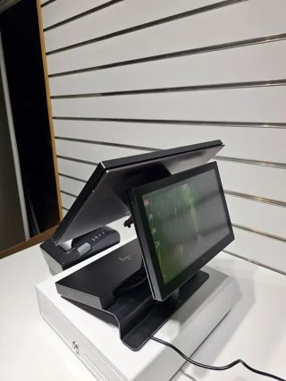 TPV HP con Cajón Portamonedas Blanco