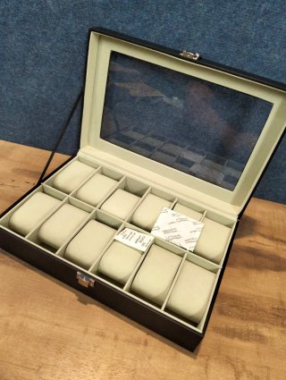 Caja para Relojes Songmics JWB12BK