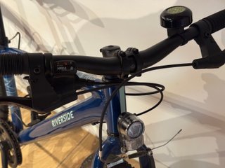 Bicicleta Híbrida B'Twin Riverside 900 Azul
