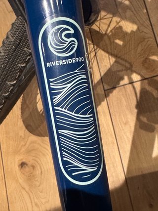 Bicicleta Híbrida B'Twin Riverside 900 Azul