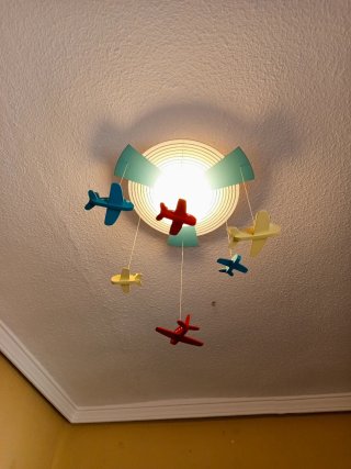 Lámpara infantil aviones. OFERTAAAAAAAA