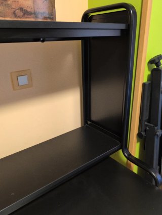 Mesa de ordenador Ikea FREDDE Negra