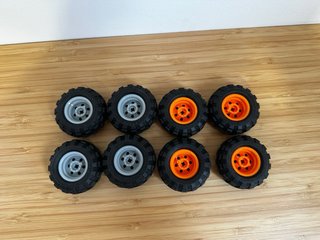 Lote Ruedas LEGO