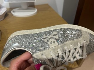 Zapatillas Scalpers Brillantes Calavera