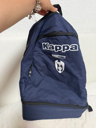 Mochila de fútbol azul